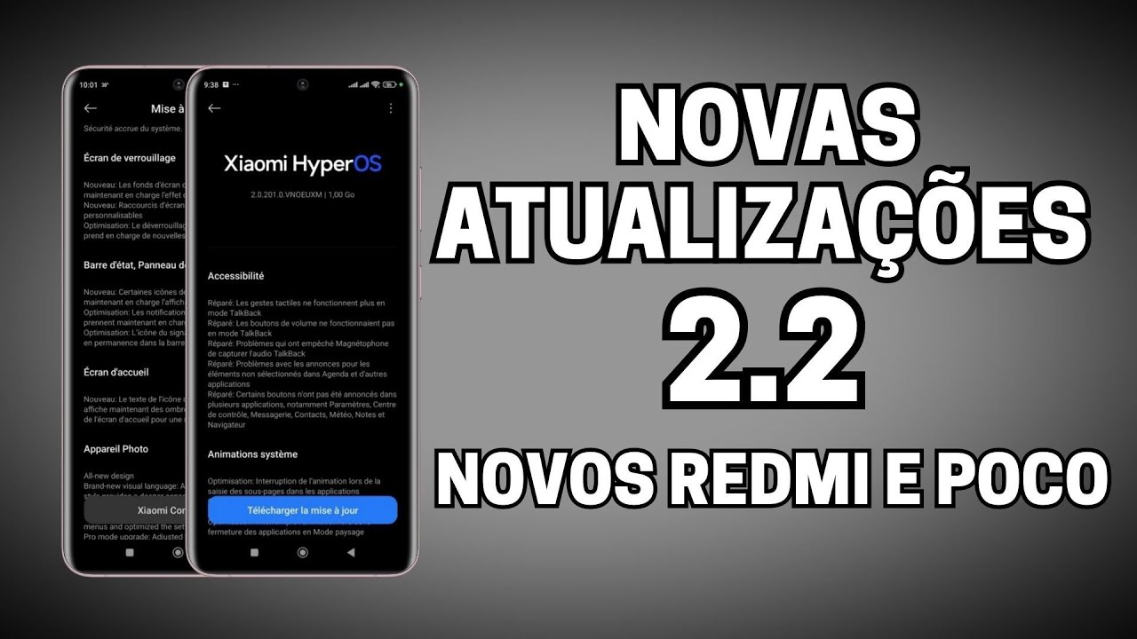 HyperOS 2.2 Liberado: Atualize Seu Redmi ou POCO Agora Mesmo!