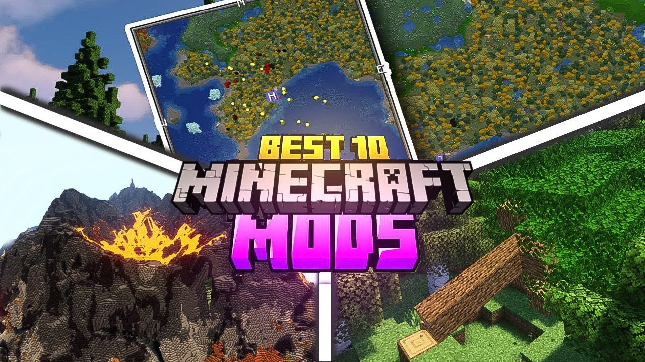افضل 10 مودات ماينكرافت مستحيل تلعب بدونها ؟! 🔥