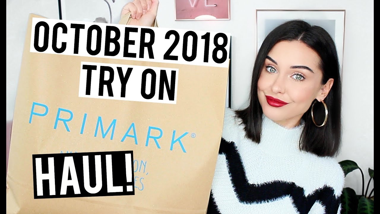 AUTUMN PRIMARK HAUL OCTOBER 2018 TRY ON | KatesBeautyStation