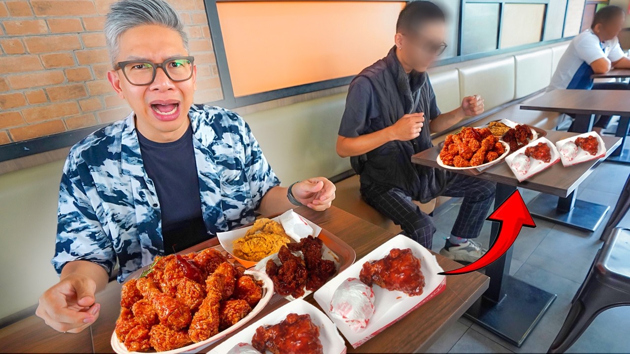 KITA PESAN MENU YANG DIPESAN MEJA SEBELAH!!