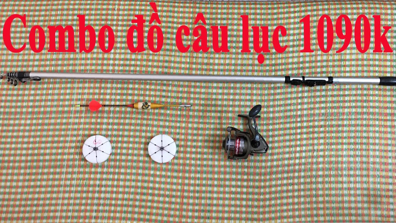 Combo câu lục giá tốt nhất thị trường cho anh em mới chơi  - Đồ câu Nhật Thành