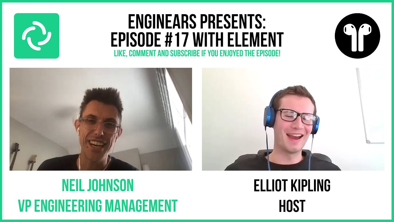 Open-source and Decentralized messaging with Element | Enginears Podcast