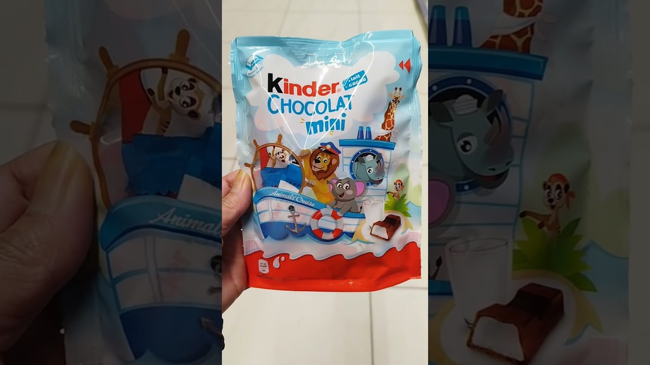 Kinder Chocolat Mini 🍫 #kinder #mini #shorts #chocolate #youtubeshorts #shortsvideo