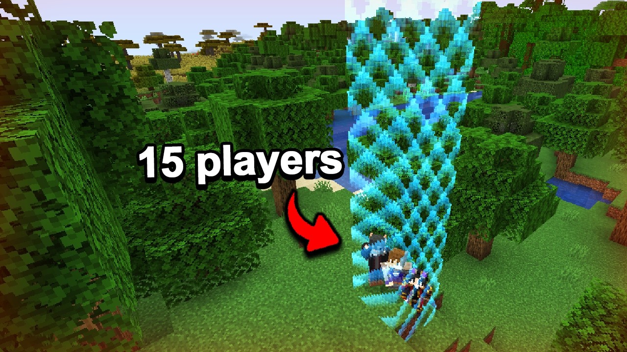 Я запер целый сервер Minecraft за границей.