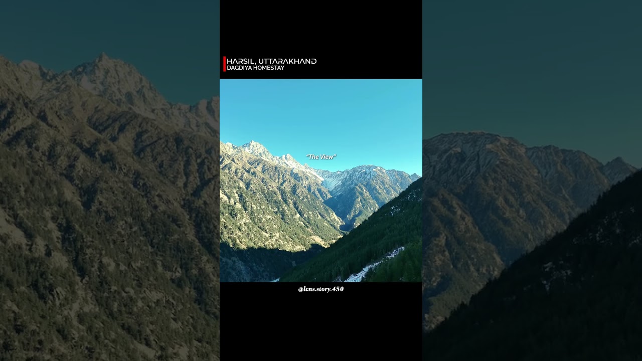 Harsil valley Dagdiya Homestay #harsilvalley #harsil #gangotri #gangotridham #uttarakhand
