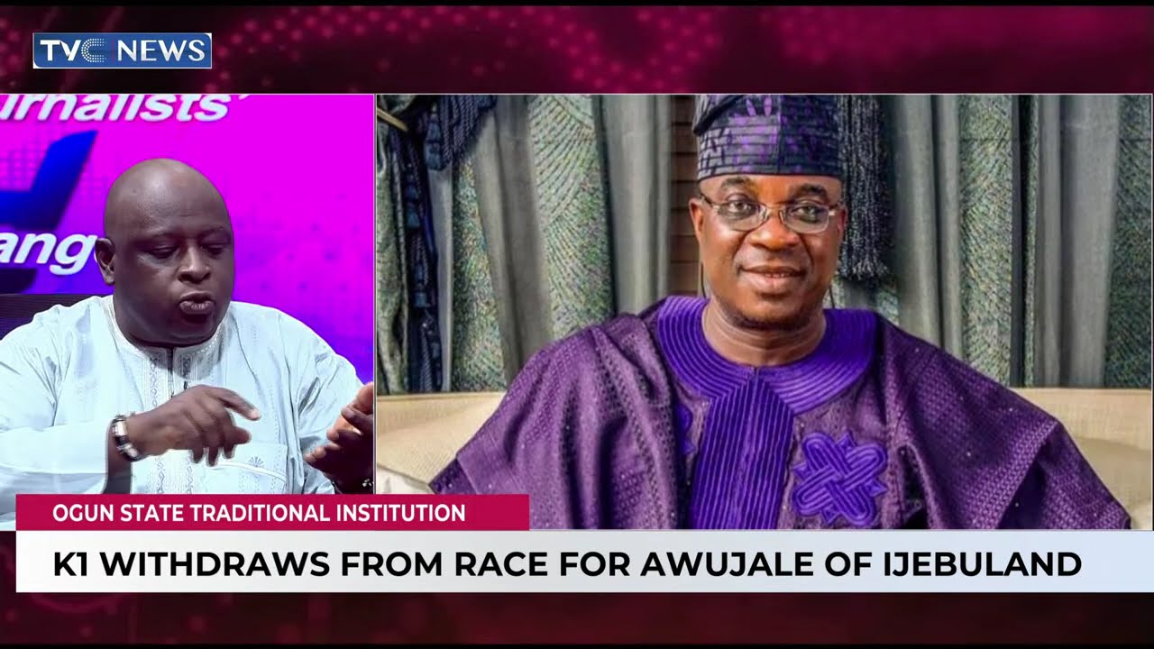 K1 Withdraws From Race For Awujale Of Ijebuland