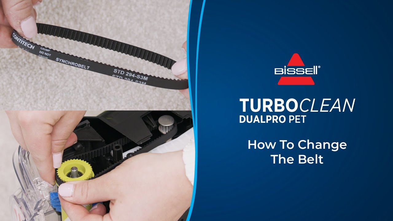 How to Change the Belt | TurboClean® DualPro Pet