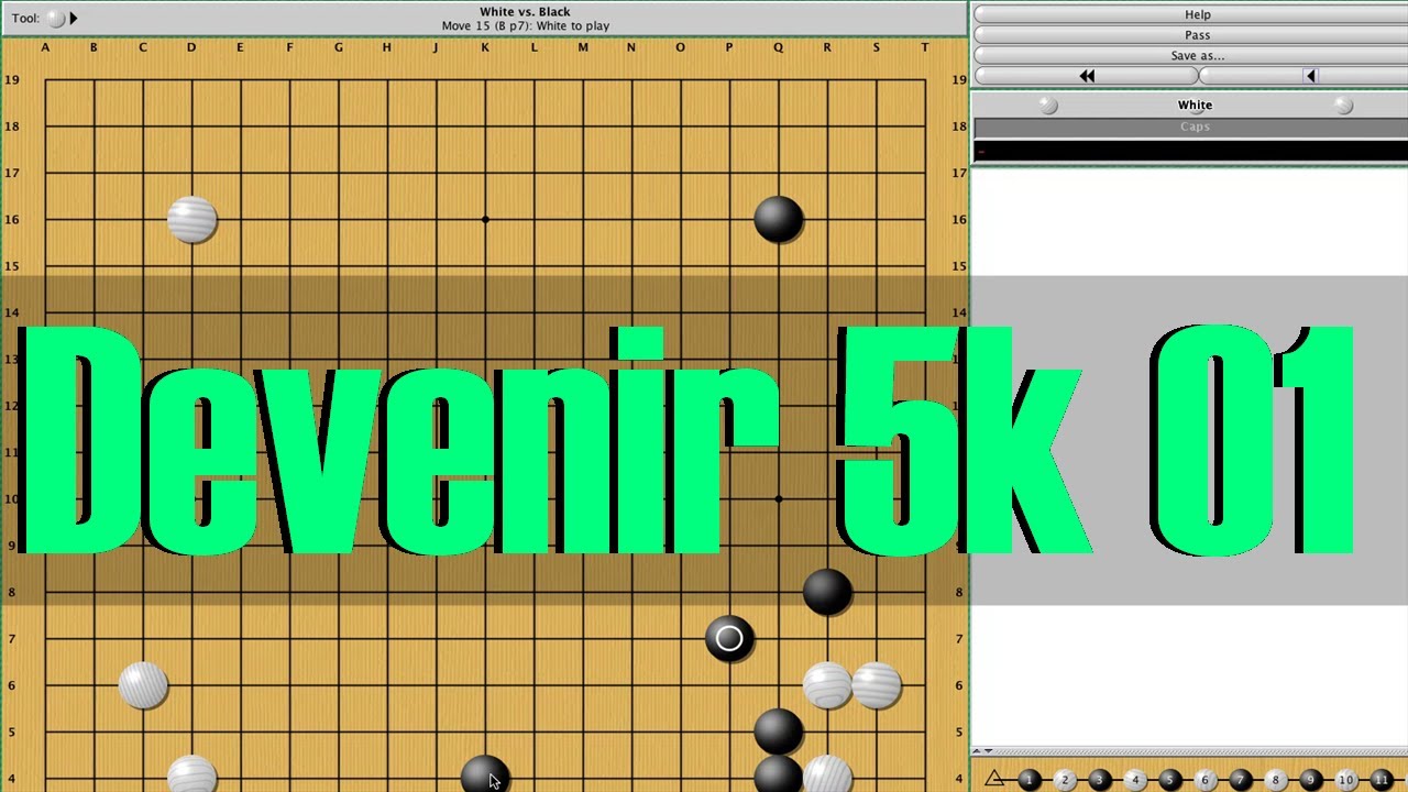 [Jeu de go] Devenir 5 kyu - Episode 1 (Baduk TV)