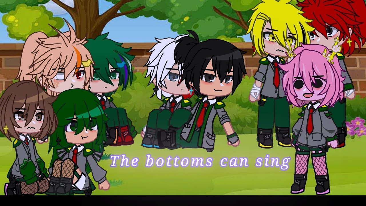 The bottoms can sing?