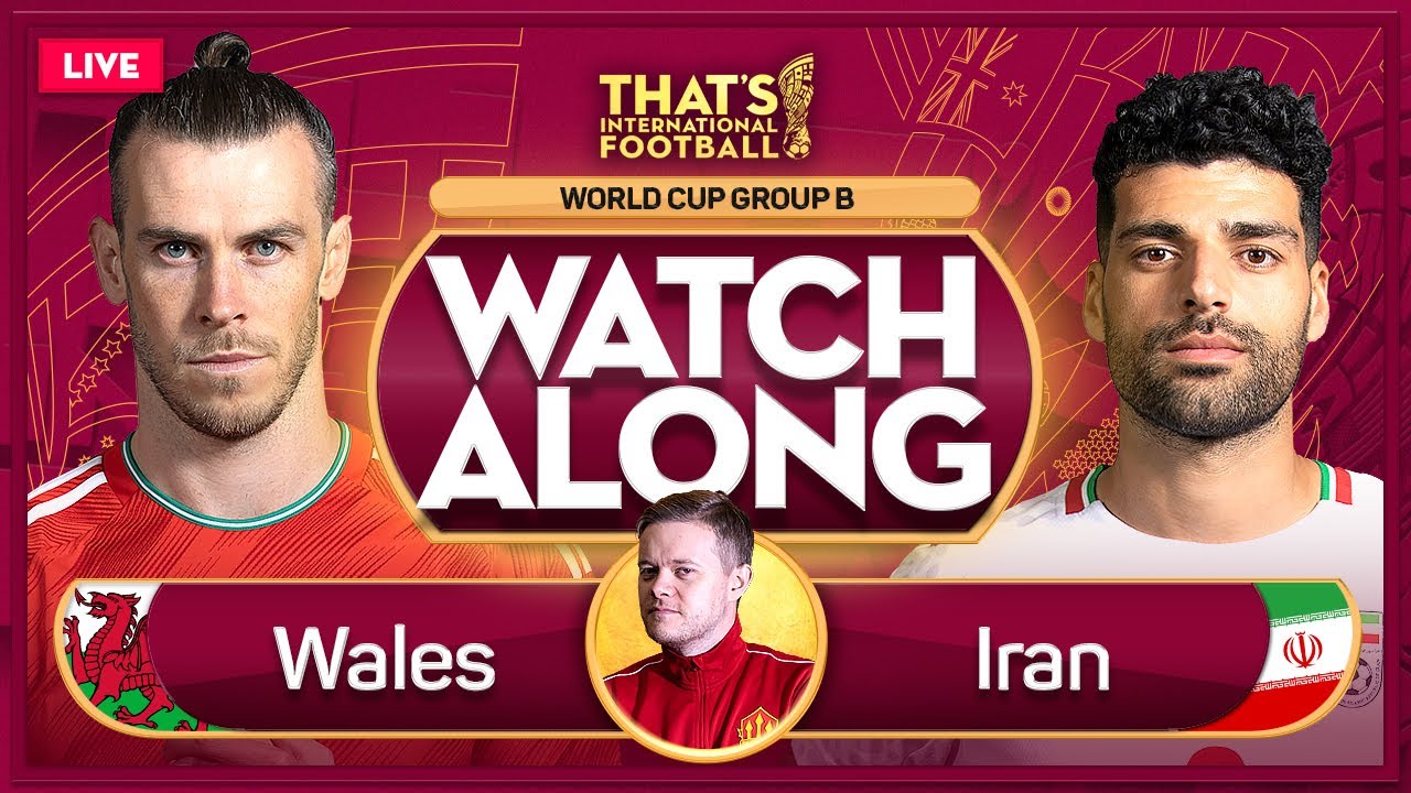 WALES vs IRAN LIVE Stream Watchalong with Mark Goldbridge | QATAR 2022