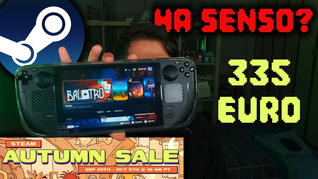 La Mia OPINIONE (da consumatore) di STEAM DECK LCD