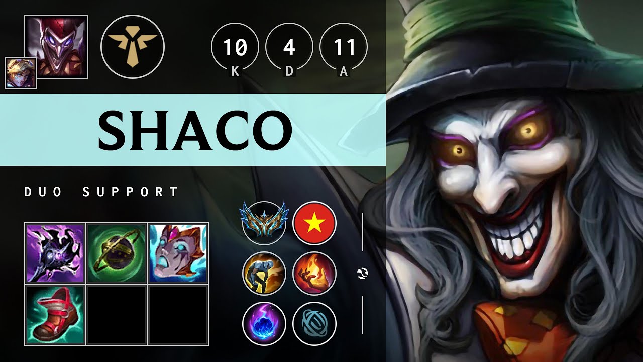 Shaco Support vs Leona - VN Challenger Patch 25.15