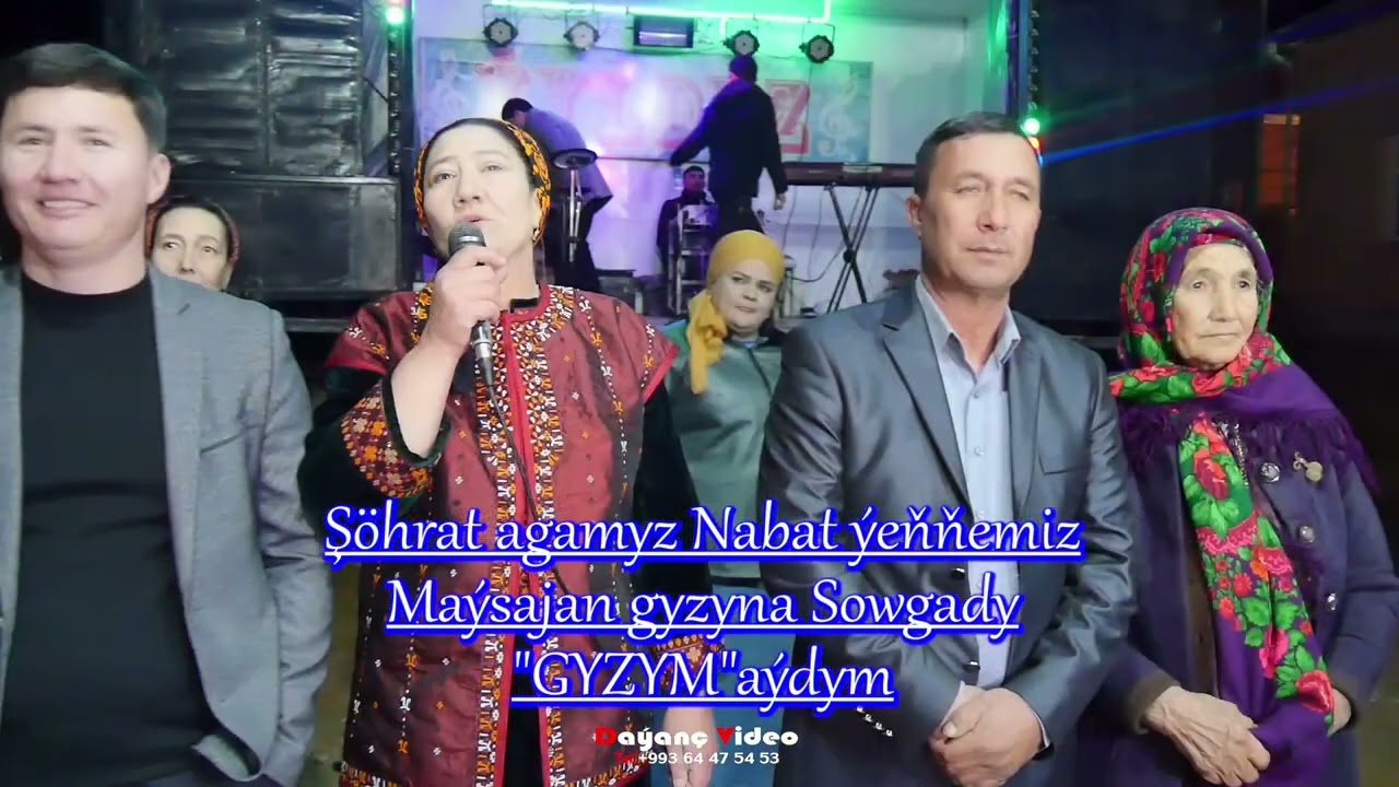 Babajan Berdiyew Gyzym Maysa bagt toy Dayanc Video