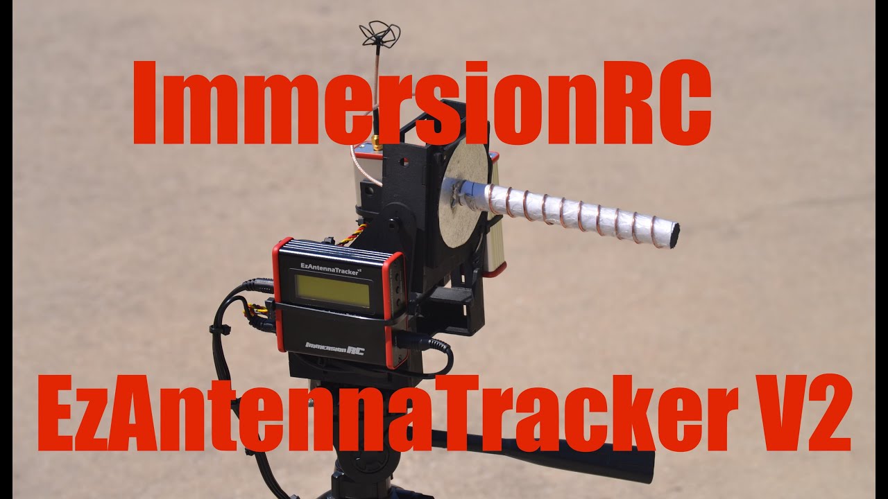 ImmersionRC EzAntennaTracker V2 testing