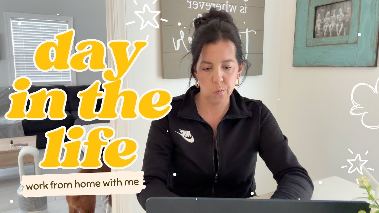 day in the life | work from home with me | Katie LeBlanc