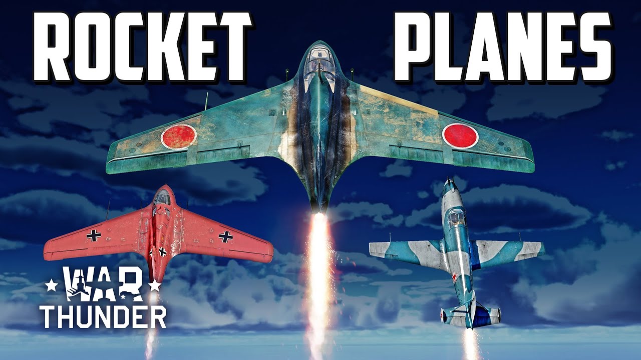 Ракетные самолеты / War Thunder
