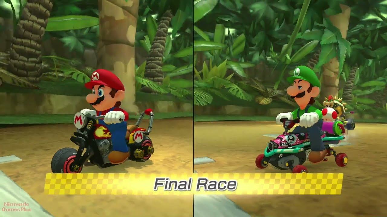 Mario Kart 8 Deluxe – 2 Players Walkthrough 150 cc (Banana Cup)