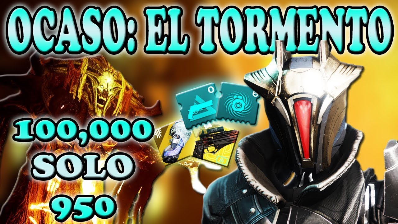 &iexcl;AS&Iacute; SE PASA! Ocaso: El Tormento LEYENDA Conseguir los 100,000 puntos SOLO Destiny 2 Shadowkeep