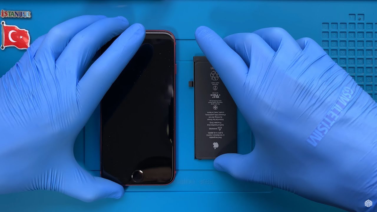 Замена аккумулятора iPhone 8