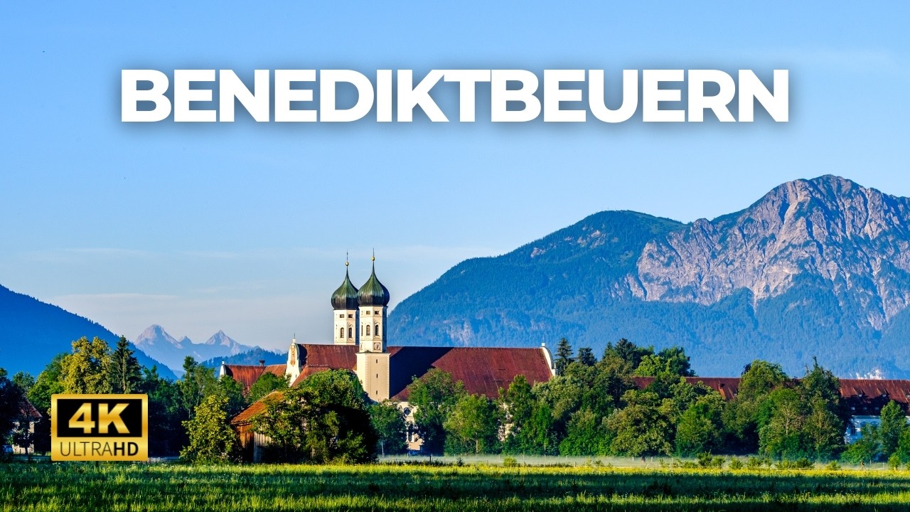 Exploring One of the Most Beautiful Monasteries in Bavaria - Benediktbeuern Abbey - 4K 60fps