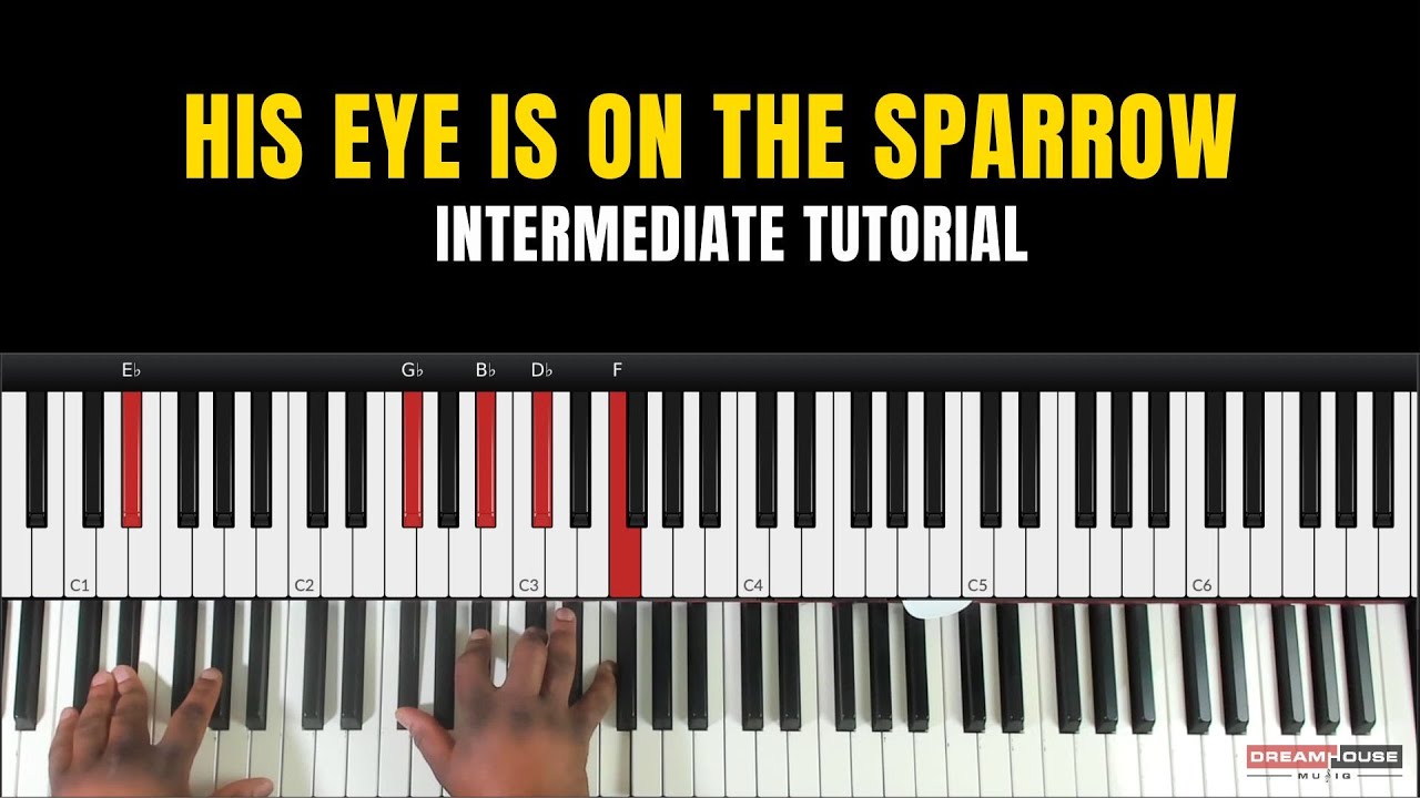 How To Play His Eye Is On The Sparrow WIth Gospel Passing Chords