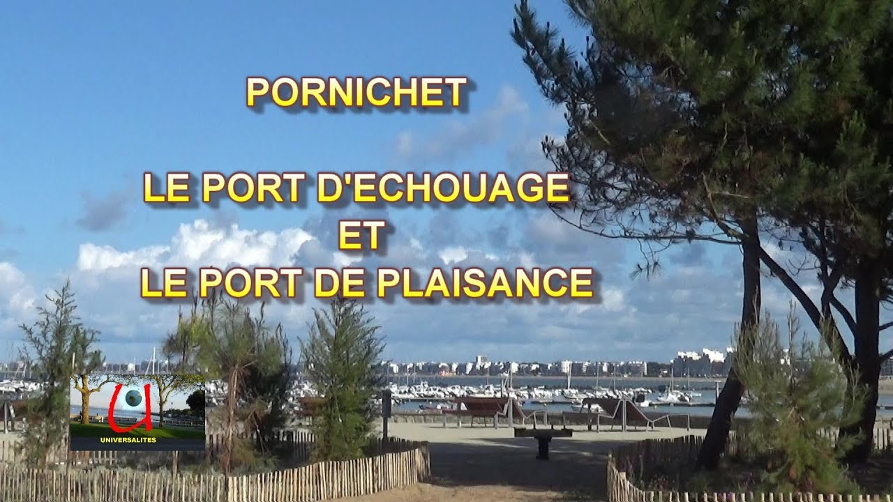 PORNICHET Le Port d'Echouage et le port de Plaisance