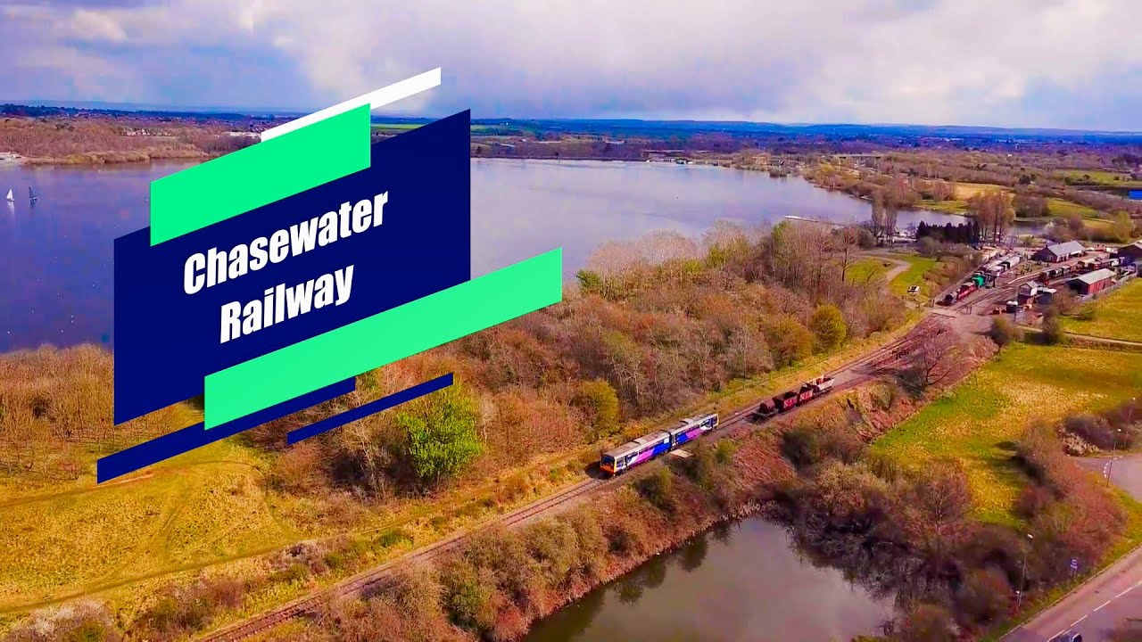 Chasewater Railway | Drone Shots & Uncut Timelapse of an Isolated Heritage Railway
