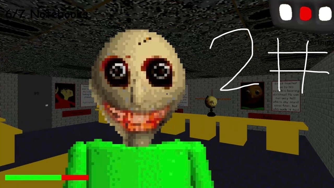 Baldis basics Classic gameplay #2 