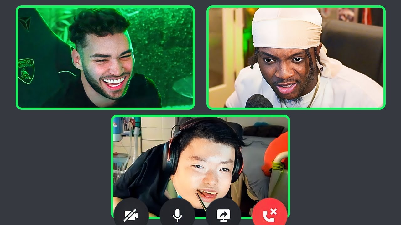 Adin Ross Introduces YourRAGE to His Discord Mods.. 😂