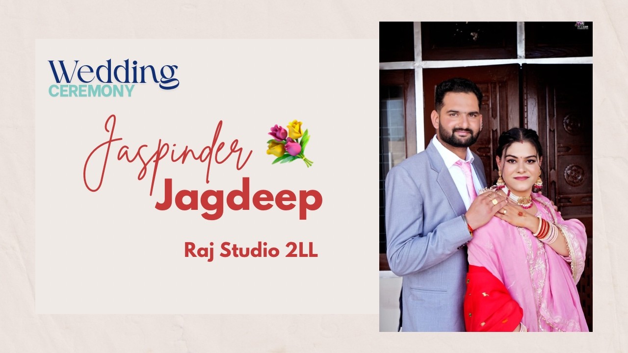 Wedding Ceremony Of Jaspinder Kaur ♥ Jagdeep Singh
