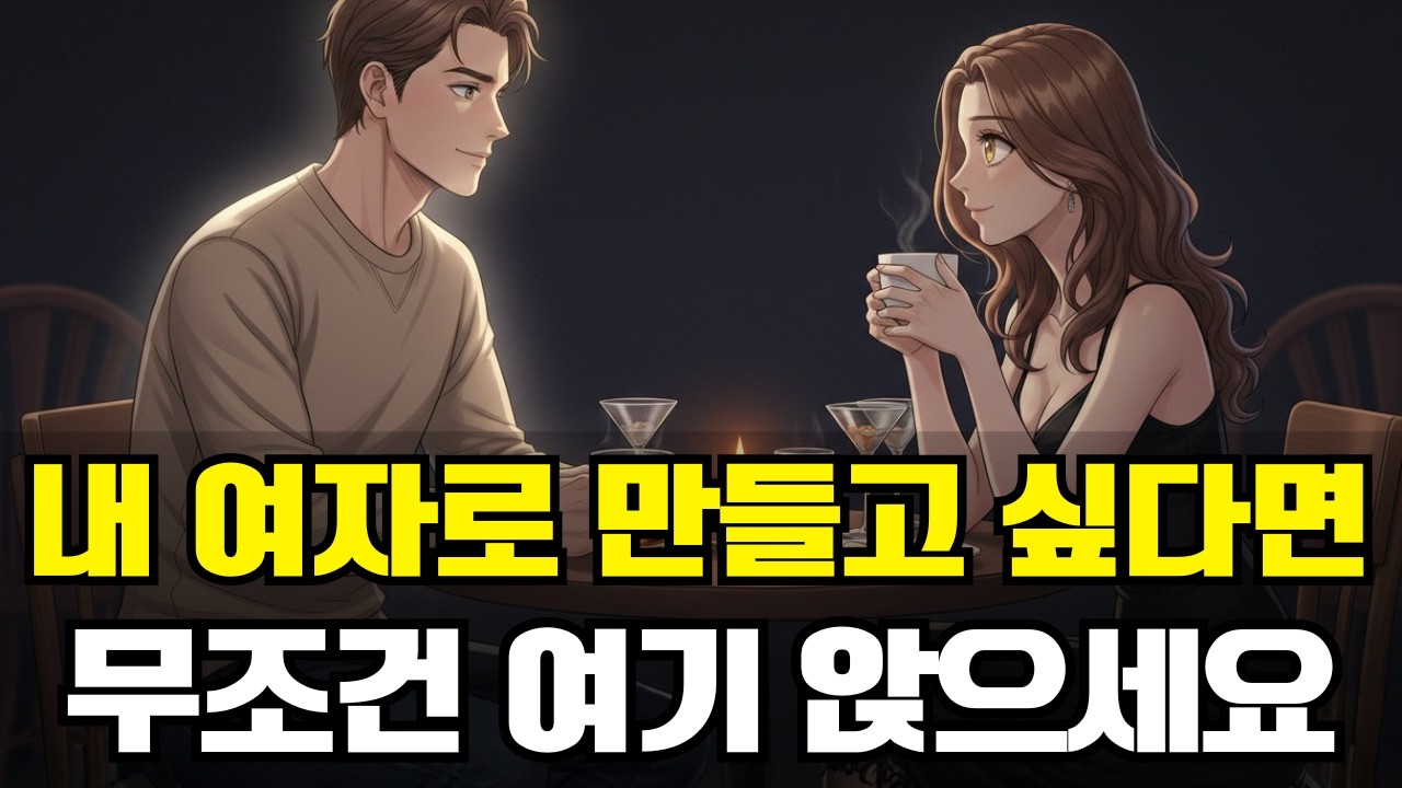 (99%는 모르는) 내 여자로 만들고 싶다면 데이트는 꼭 이 장소에서 이렇게 앉으세요 - 연애 치트키