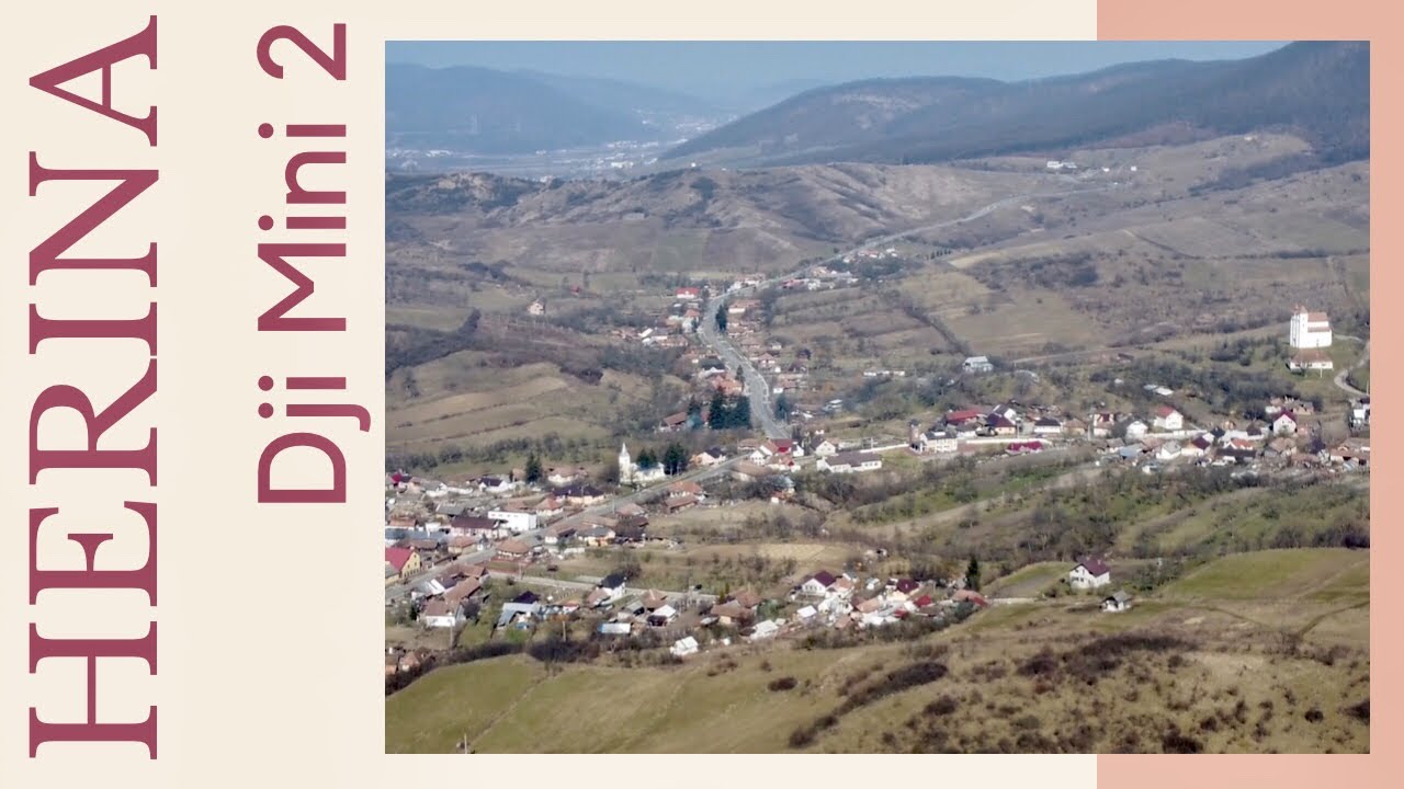 #12 Herina | Herina si imprejurimi vazute din drona | DJI Mini 2 | 4k