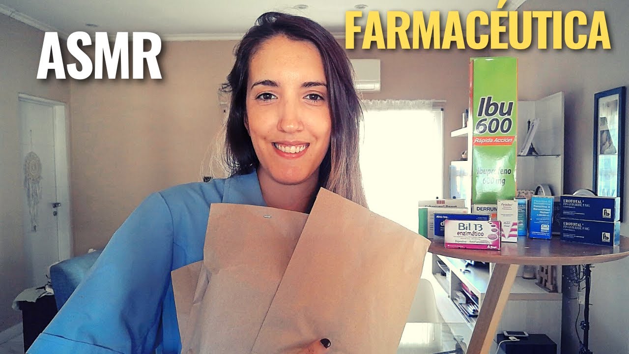 ASMR en español - Empleada de FARMACIA - atención personal en soft spoken