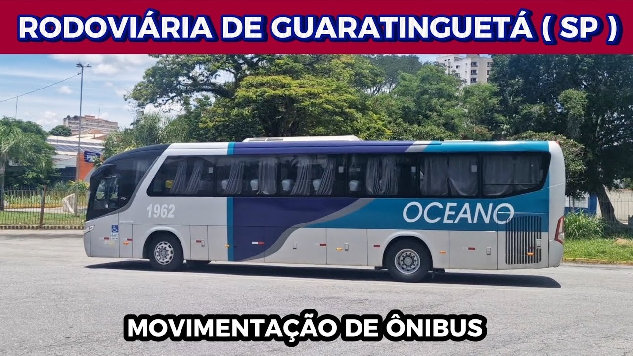 MOVIMENTO DE ÔNIBUS NA RODOVIÁRIA DE GUARATINGUETÁ ( SP ) 