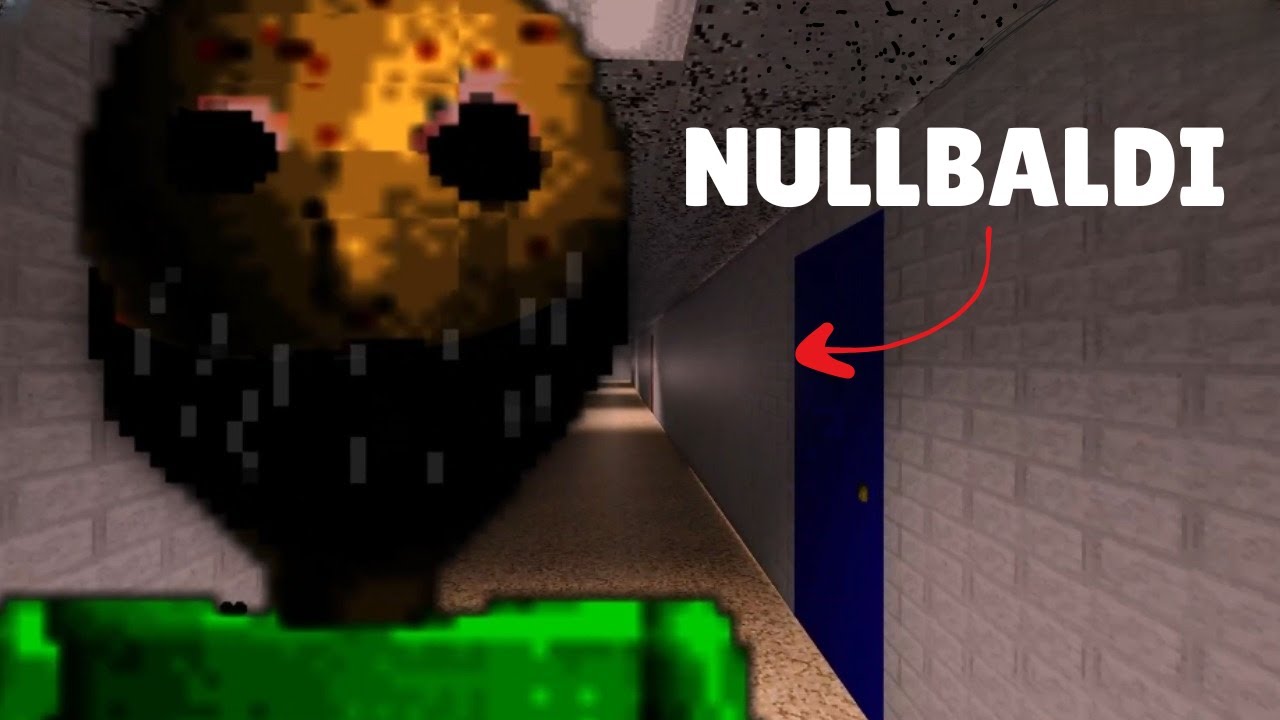 Я нашел [NULL] Baldi Mod