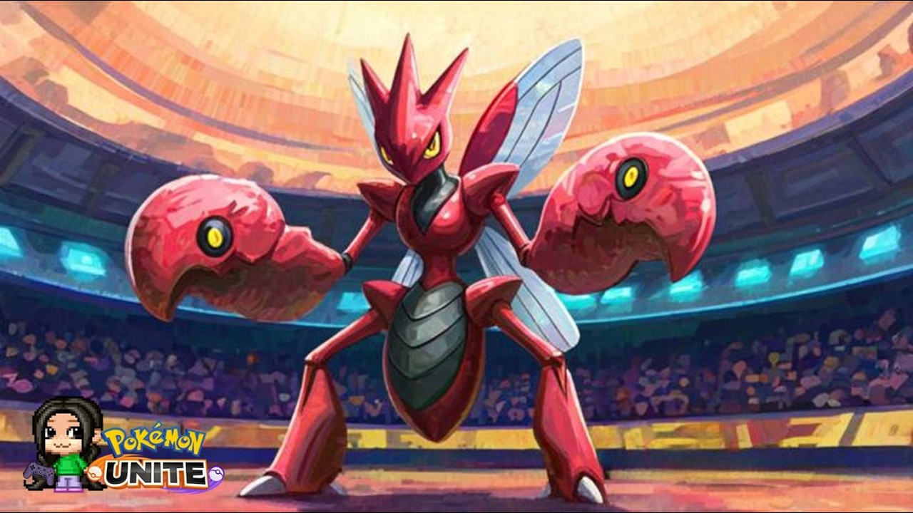 Jogando de Scizor ✤  Gameplay Pokémon Unite