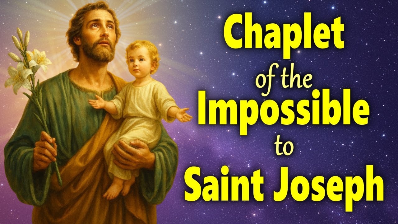 CHAPLET of the IMPOSSIBLE to SAINT JOSEPH for URGENT FINANCIAL MIRACLE