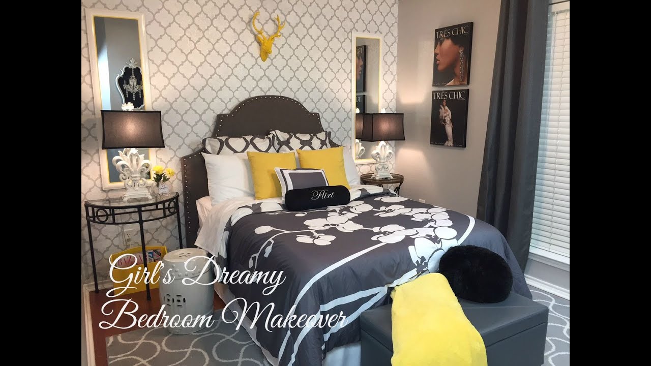 Girl's Dreamy Bedroom Makeover