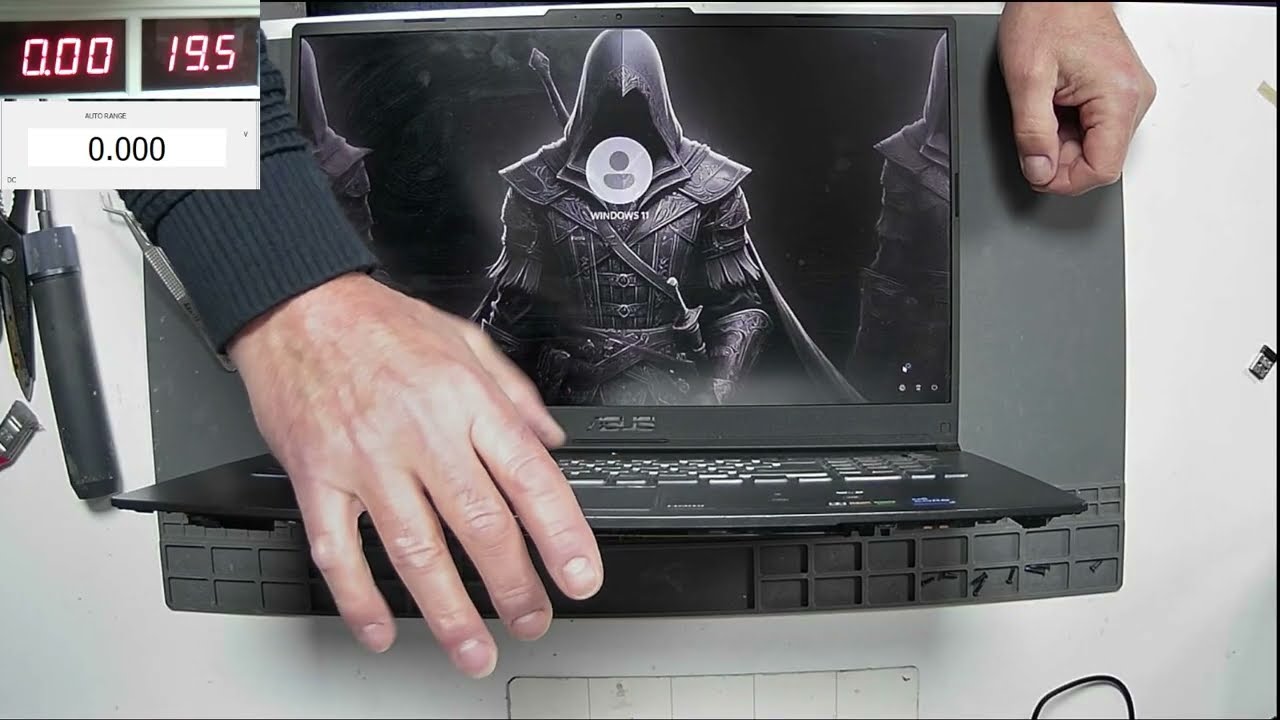 24529 LAPTOP ASUS FX07Z Curatare cu pasta