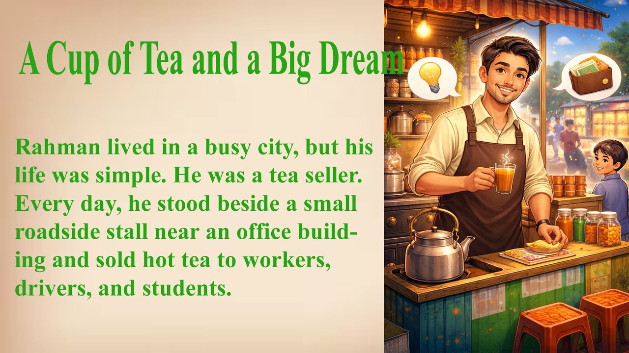 Daily English Practice with Short Story | Improve Your English. Spoken English Practice.