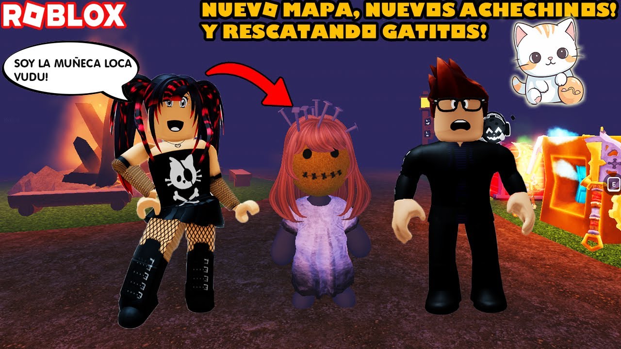 Nuevo Mapa, Nuevos Achechinos, Soy La Muñeca Loca Vudu Y Mas! En Sobrevive Al Achechino! 😀🔪🔪