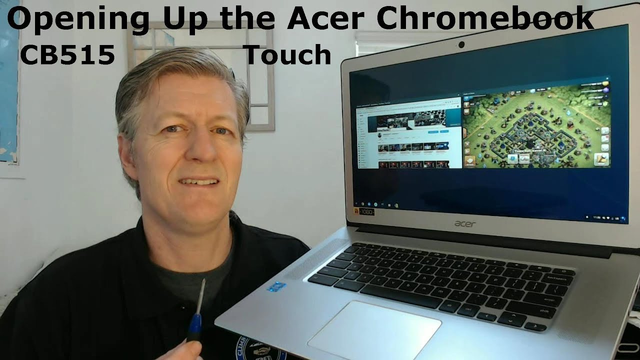 Acer Chromebook 15 Touch Tear Down Disassembly Can We Upgrade, the RAM or SSD?