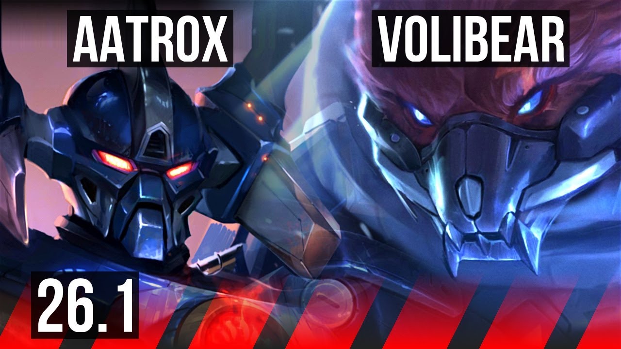 AATROX vs VOLIBEAR (TOP) | Good KDA: 8/1/2 | KR Master | 26.1