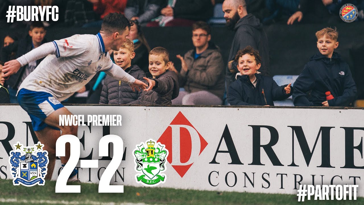 VS Burscough FC (A) 10 Feb | Match Highlights | Bury FC