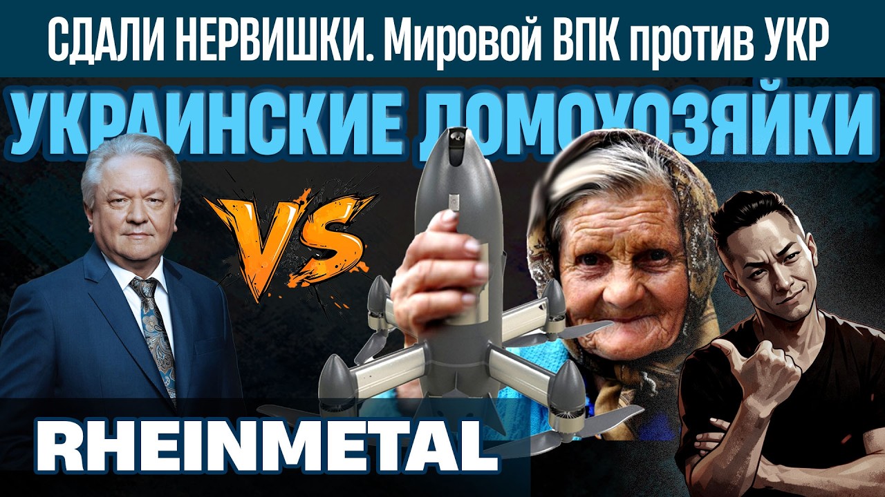 НПО - Rheinmetal против домохозяек Украины. Из-за чего конфликт? Как женщины Украины мешают миру?