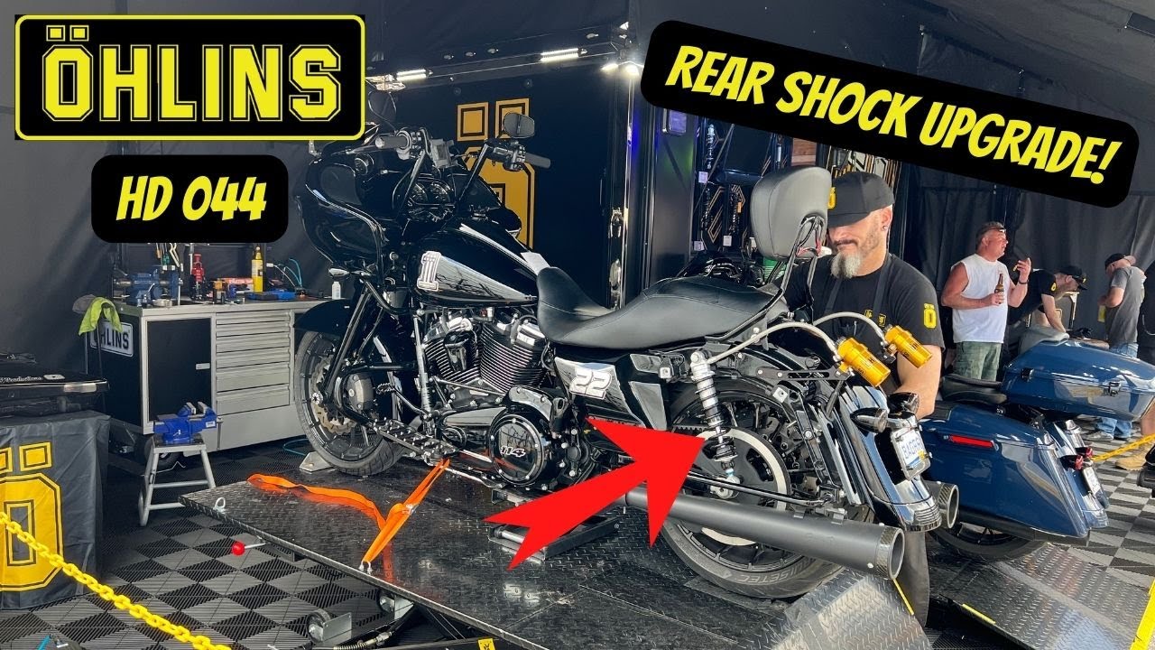 OHLINS SUSPENSION INSTALLED ON MY 2019 ROAD GLIDE SPECIAL! *HUGE DIFFERENCE*