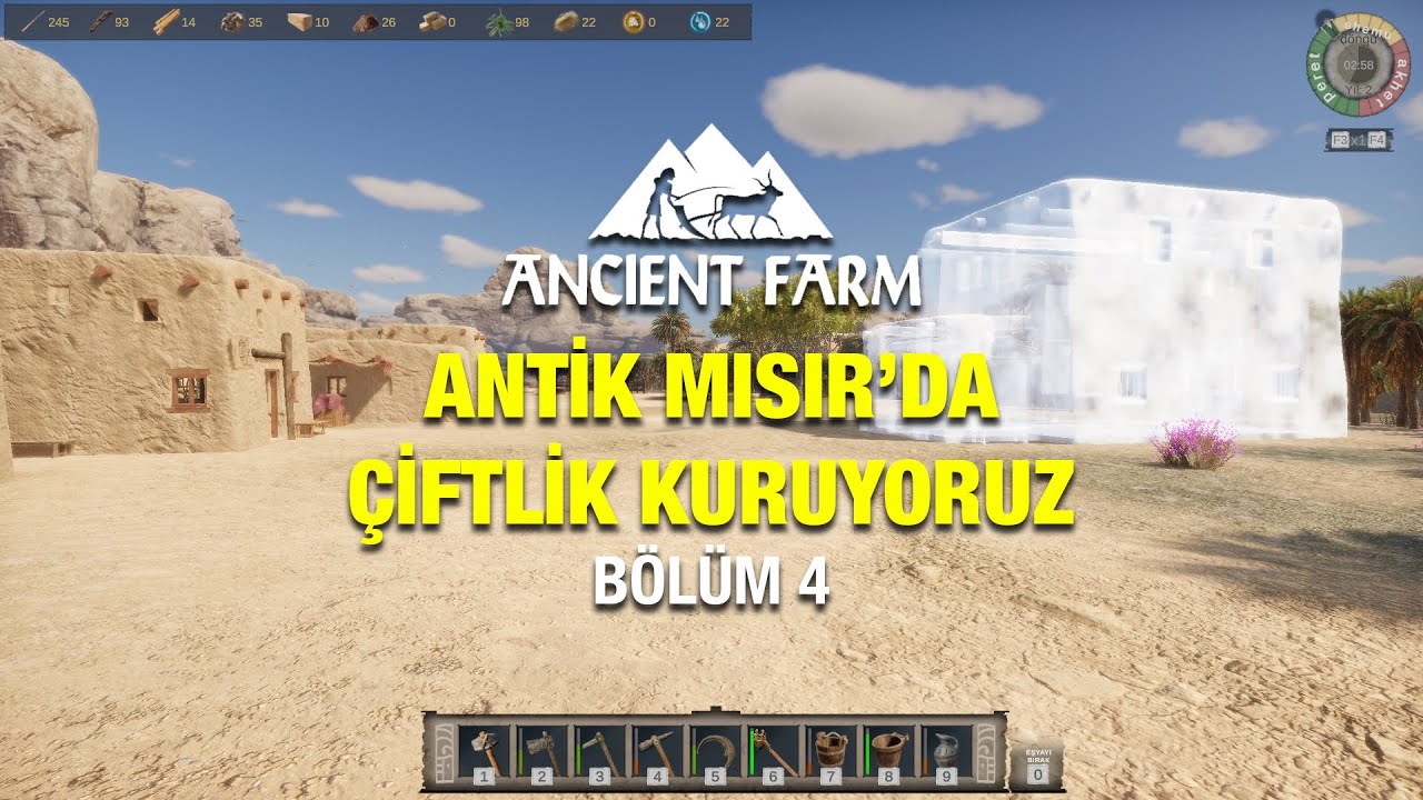 Ancient Farm – Antik Mısır’da Çiftlik Kuruyoruz | Bölüm 4