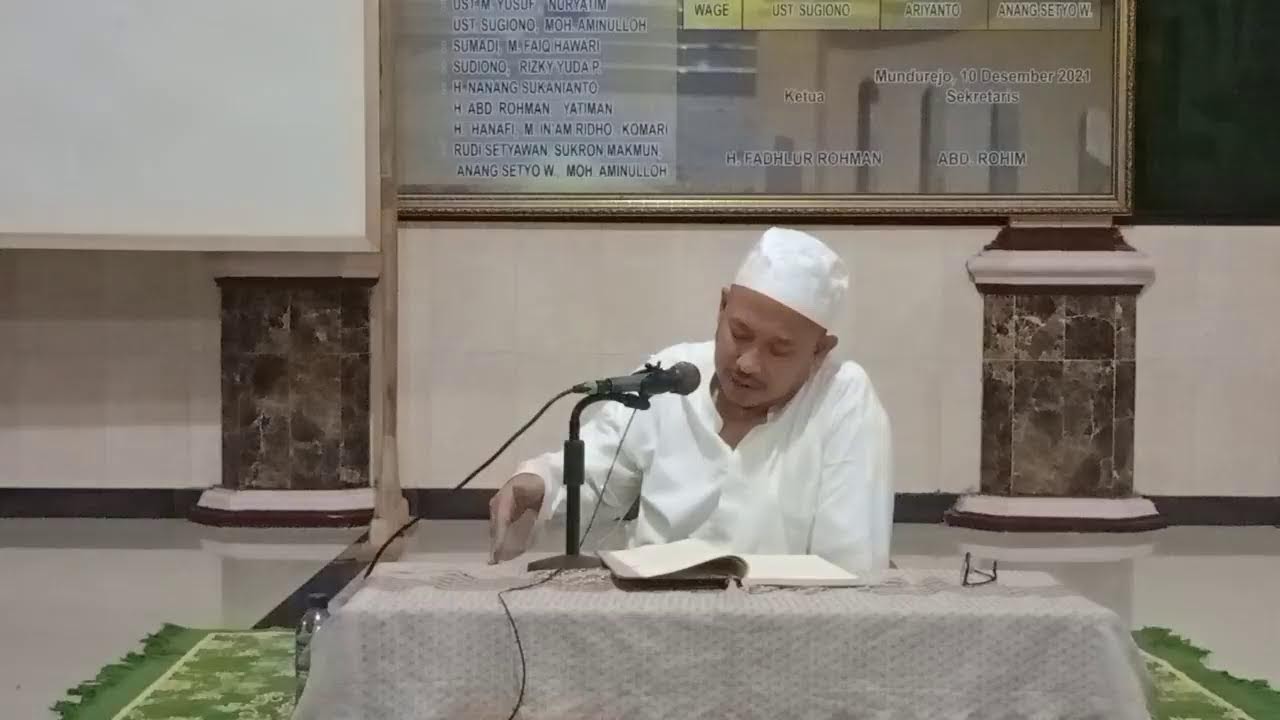 Ngaji Nashoihul Ibad || KH. Sholahuddin Munshif || Jum'at 8 Desember 2023