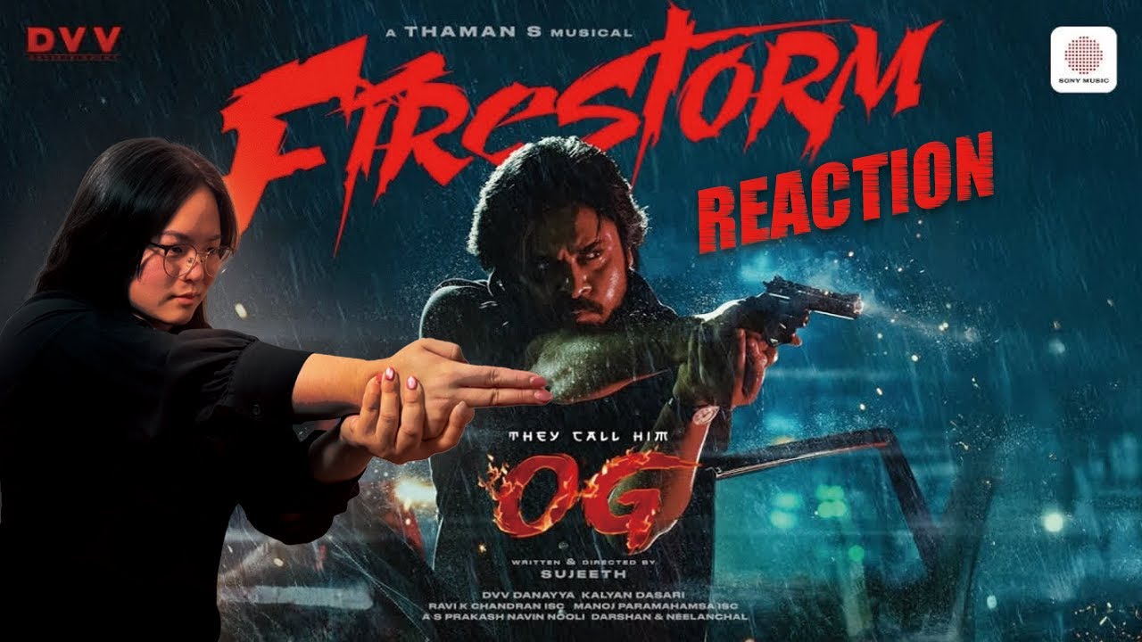 They Call Him OG 🔥Firestorm🔥 Foreigner REACTION | Pawan Kalyan | Sujeeth | Thaman S | DVV Danayya