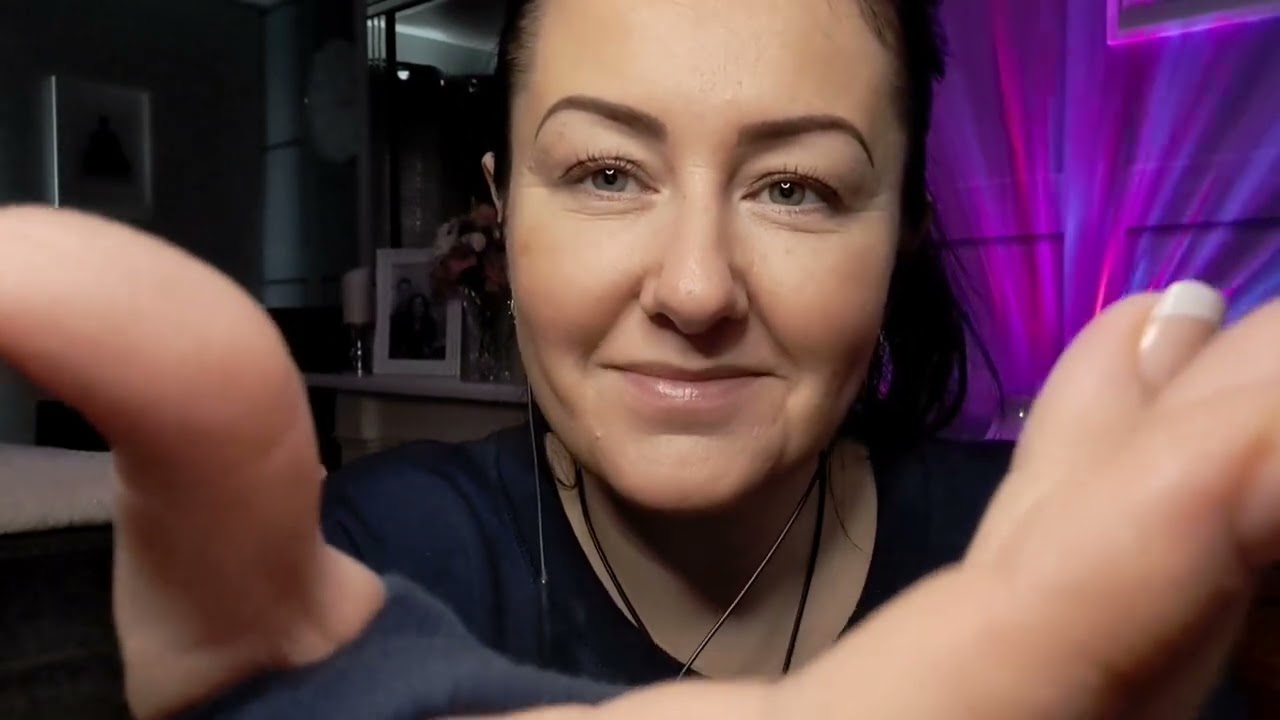 ASMR Sssh/mouth covering/everything is OK. Close face attention & whispers, anxiety calming.